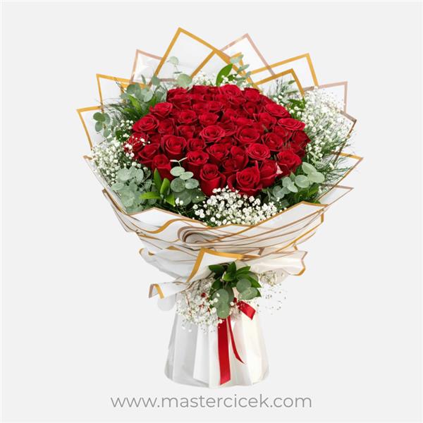 41 Kırmızı Gül Buketi