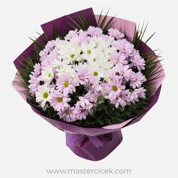 Orta Boy Papatya Buketi