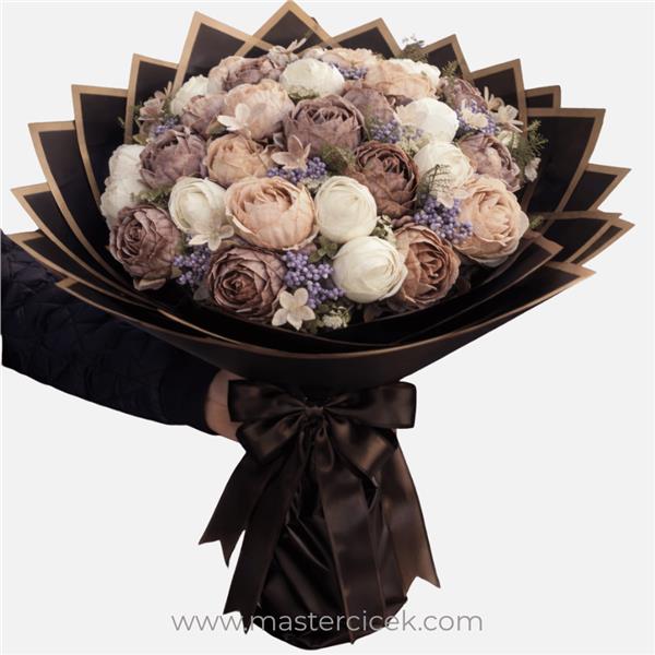 Lüks Yapay Erengül Buketi (Orta Boy)