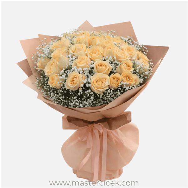 41 Adet Somon Gül Buketi